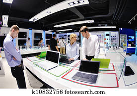 people buy  in consumer electronics store