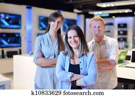 people buy  in consumer electronics store