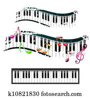 Piano keyboard Piano keyboard