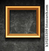 Picture Frame Wallpaper Background. Photo Frame on Grunge Wall Picture Frame Wallpaper Background. Photo Frame on Grunge Wall