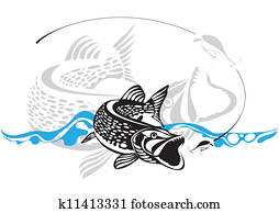 pike,, לדוג פיתוי