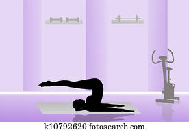 pilates in teh gym pilates in teh gym