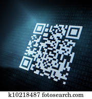 Qr コード ３ｄ アイコン イラスト K Fotosearch