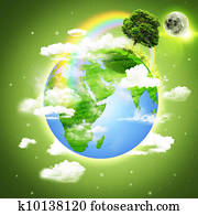 Planet Earth. Abstract environmental backgrounds Planet Earth. Abstract environmental backgrounds