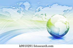 Planet earth and technology background Planet earth and technology background