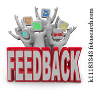 Pleased Satisfied Customers People Giving Positive Feedback Pleased Satisfied Customers People Giving Positive Feedback