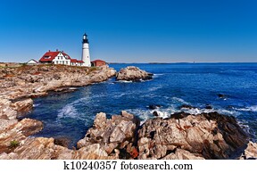 Portland Head Lighthouse in Maine Portland Head Lighthouse in Maine