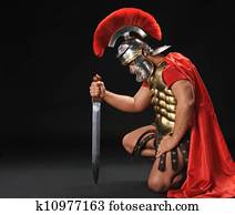 Portrait of a legionary soldier Portrait of a legionary soldier