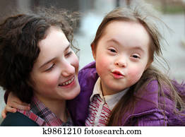 Portrait of beautiful young girls Portrait of beautiful young girls