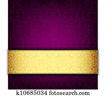 Purple abstract celebration card