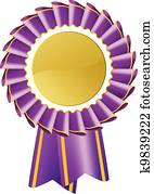 Purple Rosette Purple Rosette
