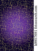 Purple texture with gold cracks