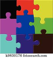 puzzle color puzzle color