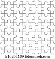 Puzzle seamless Puzzle seamless