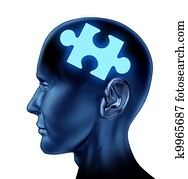 Puzzled Human Brain Puzzled Human Brain