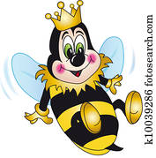 Queen bee cartoon Queen bee cartoon