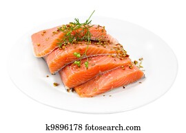 Raw Salmon Raw Salmon