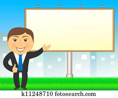 real estate agent on city showing o