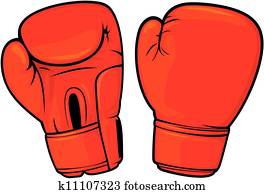 red boxing gloves red boxing gloves
