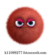 red furry bug red furry bug