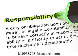 Responsibility highlighted in green