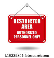 Restricted area