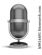 retro microphone retro microphone