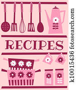 Retro Recipe Card Retro Recipe Card
