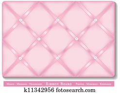 Ribbon Bulletin Board