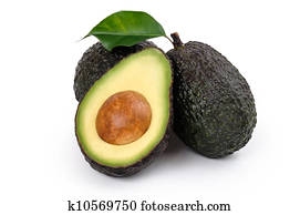 Ripe Organic Avocado