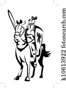ritter, reiter, pferd ritter, reiter, pferd