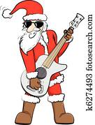 rock-santa rock-santa