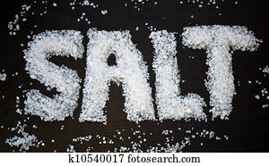 Salt spelled out
