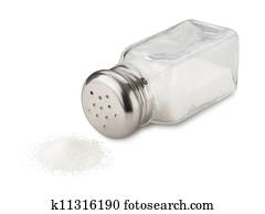 Salt Spill Isolated with clipping path