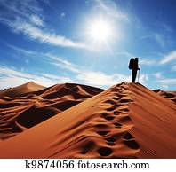 Sand desert Sand desert