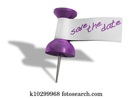 Save The Date Thumbtack Save The Date Thumbtack
