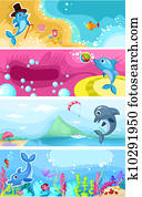 sea life background
