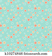 Seamless Multi Color Polka Dots Seamless Multi Color Polka Dots