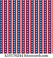 Seamless Stars & Stripes Seamless Stars & Stripes