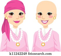 Senior Woman With Cancer