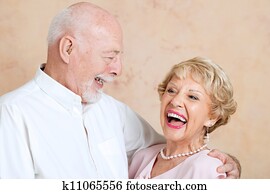 Seniors Laughing Together