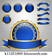 First Place Ribbons Stock Illustrations | Our Top 1000+ First Place Ribbons art | Fotosearch