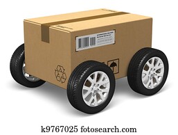 Shipping and delivery concept Shipping and delivery concept