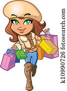 Shopping Girl Shopping Girl