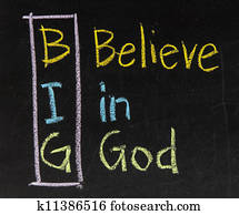 siglas, de, grande, -, creer, en, dios