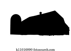 Silhouette barn Silhouette barn