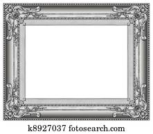Silver picture frame Silver picture frame
