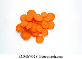 Sliced carrots Sliced carrots