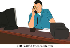 Small Business Owner at Desk Small Business Owner at Desk