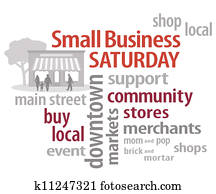 Small Business SATURDAY Word Cloud